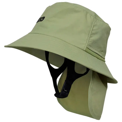 chapeau vert anti uv surf