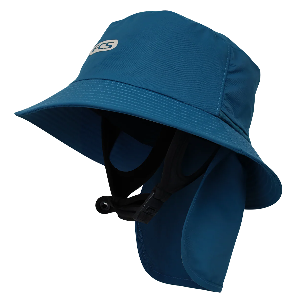chapeau bleu anti uv sechage rapide avec protege cou amovible et sangle menton