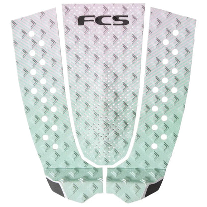 pad de surf fcs 3 pieces degrade vert et rose