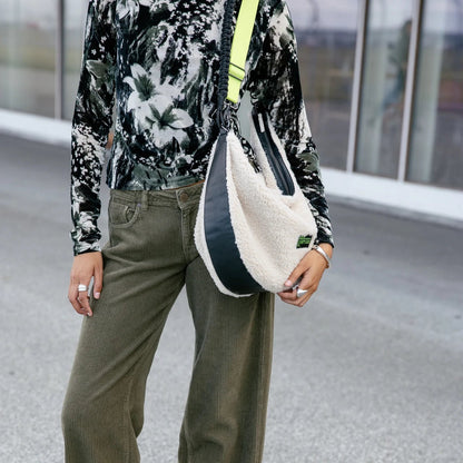FREEMAN T.PORTER SAC KAWA SHERPA ecru