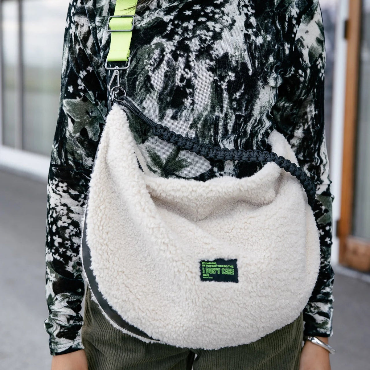 FREEMAN T.PORTER SAC KAWA SHERPA ecru