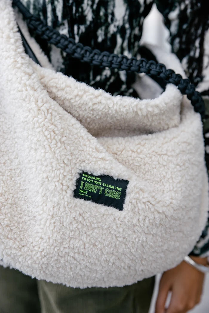 FREEMAN T.PORTER SAC KAWA SHERPA ecru