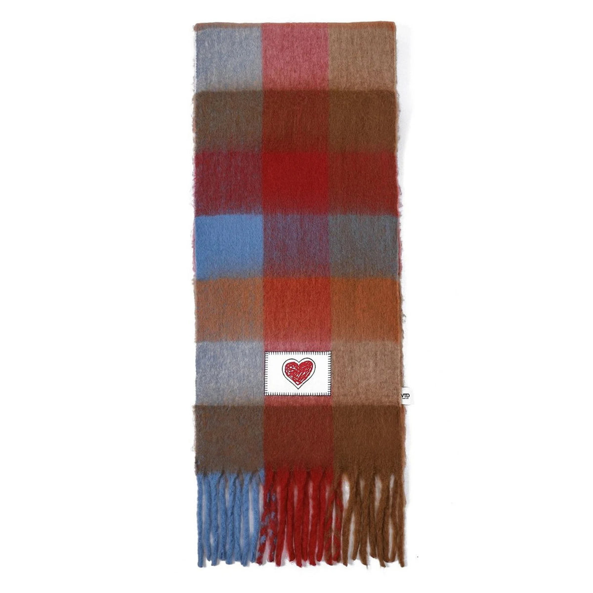 Verb To Do Echarpe Maxi Go For It Heart Multi Red