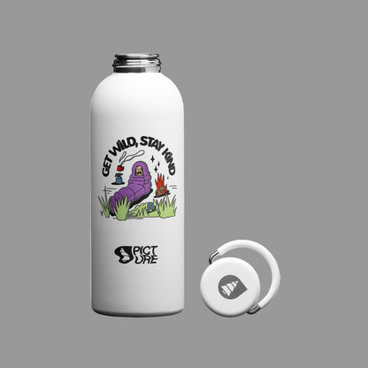PICTURE GOURDE HAMPTON BOTTLE Brillant white