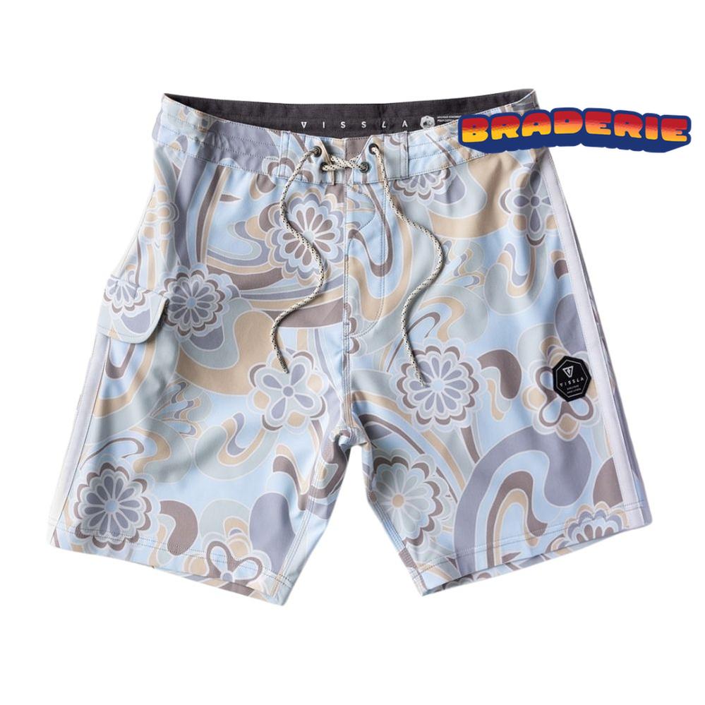 VISSLA MAILLOT DE SURF GROOVE MOVE Light blue