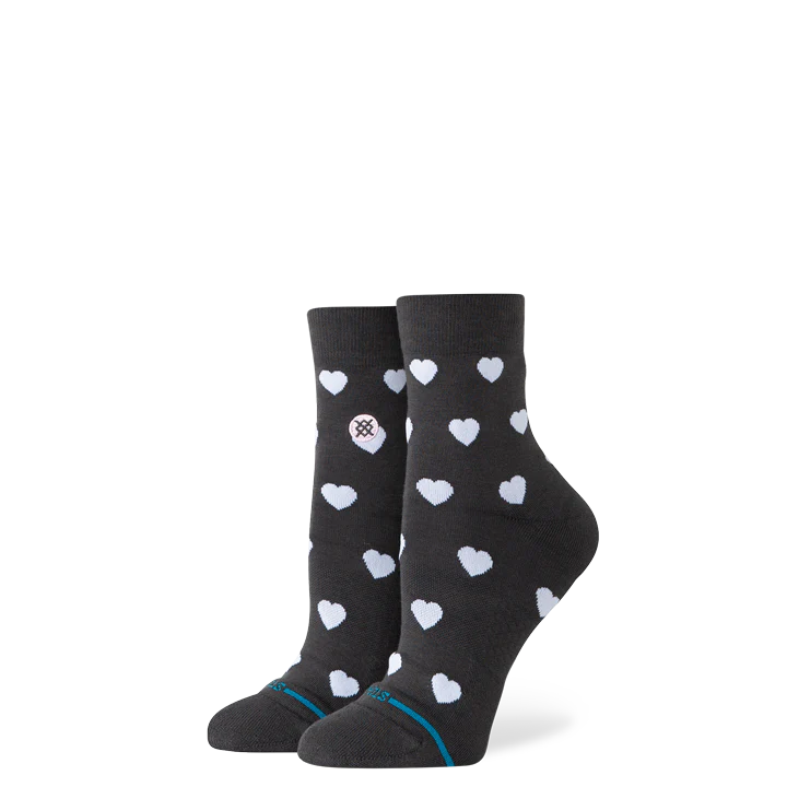 STANCE CHAUSSETTES QUARTER HEARTS LOWRIDER Charcoal-image-principale-massiliasurfshop