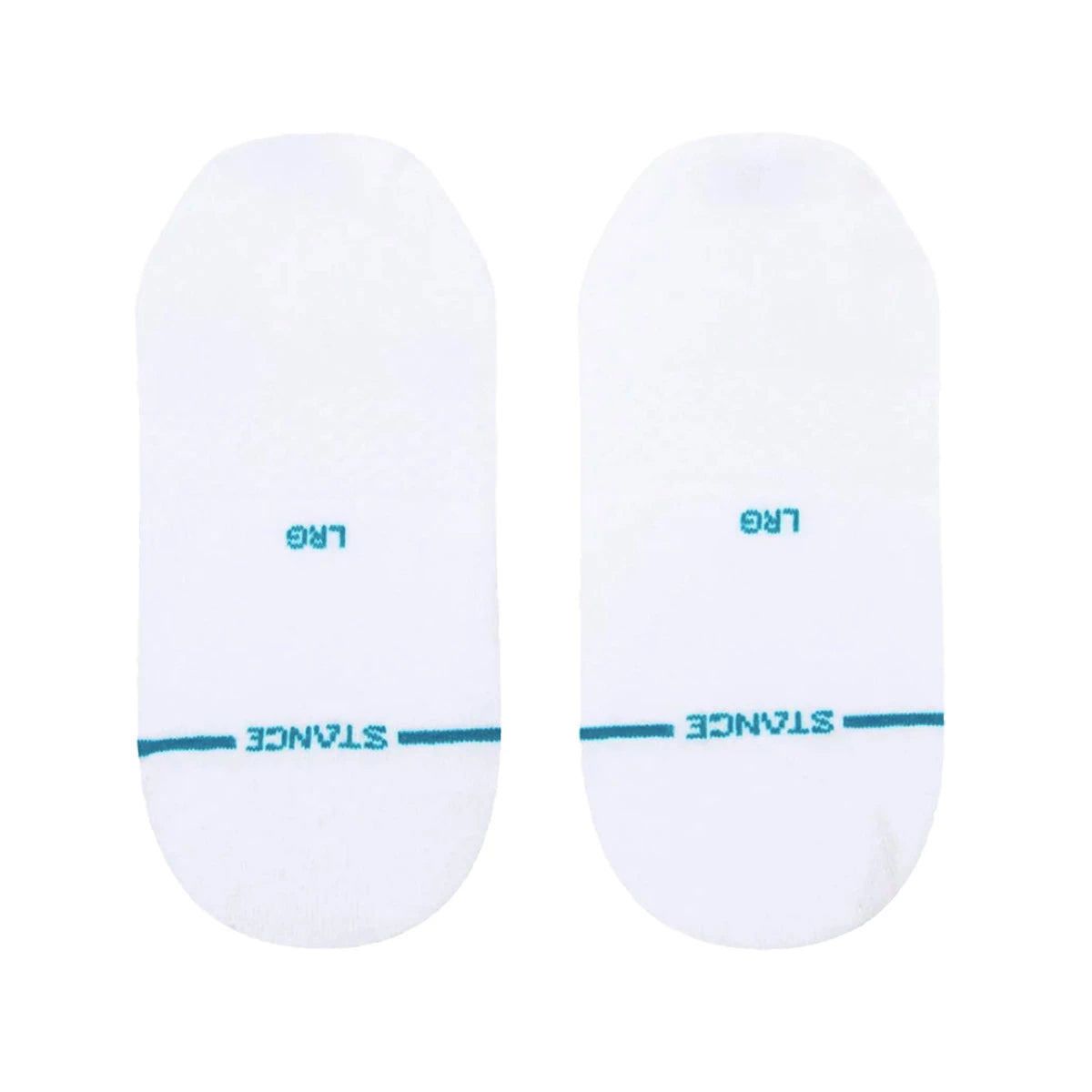 STANCE CHAUSSETTES INVISIBLES ICON NO SHOW White-vue-dessous-Massilia Surf Shop
