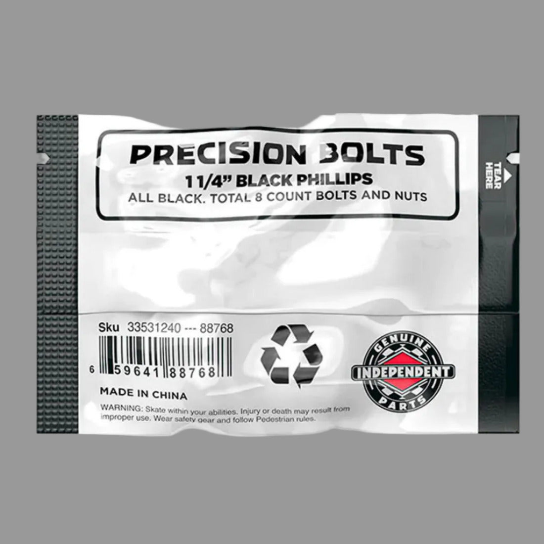 vue de dos du sachet avec instructions