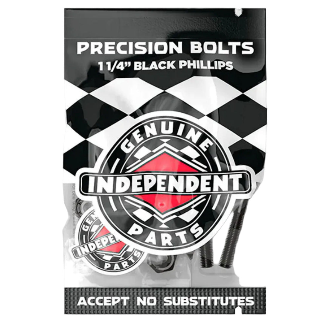 INDEPENDENT VIS SKATE PRÉCISION BOLTS 1" 1/4 (jeu de 8)