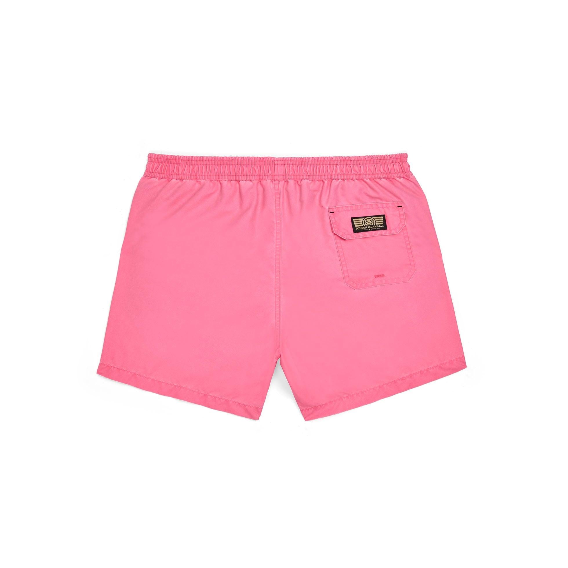 JONSEN ISLAND BOARDSHORT SPERONE Pink détail logo