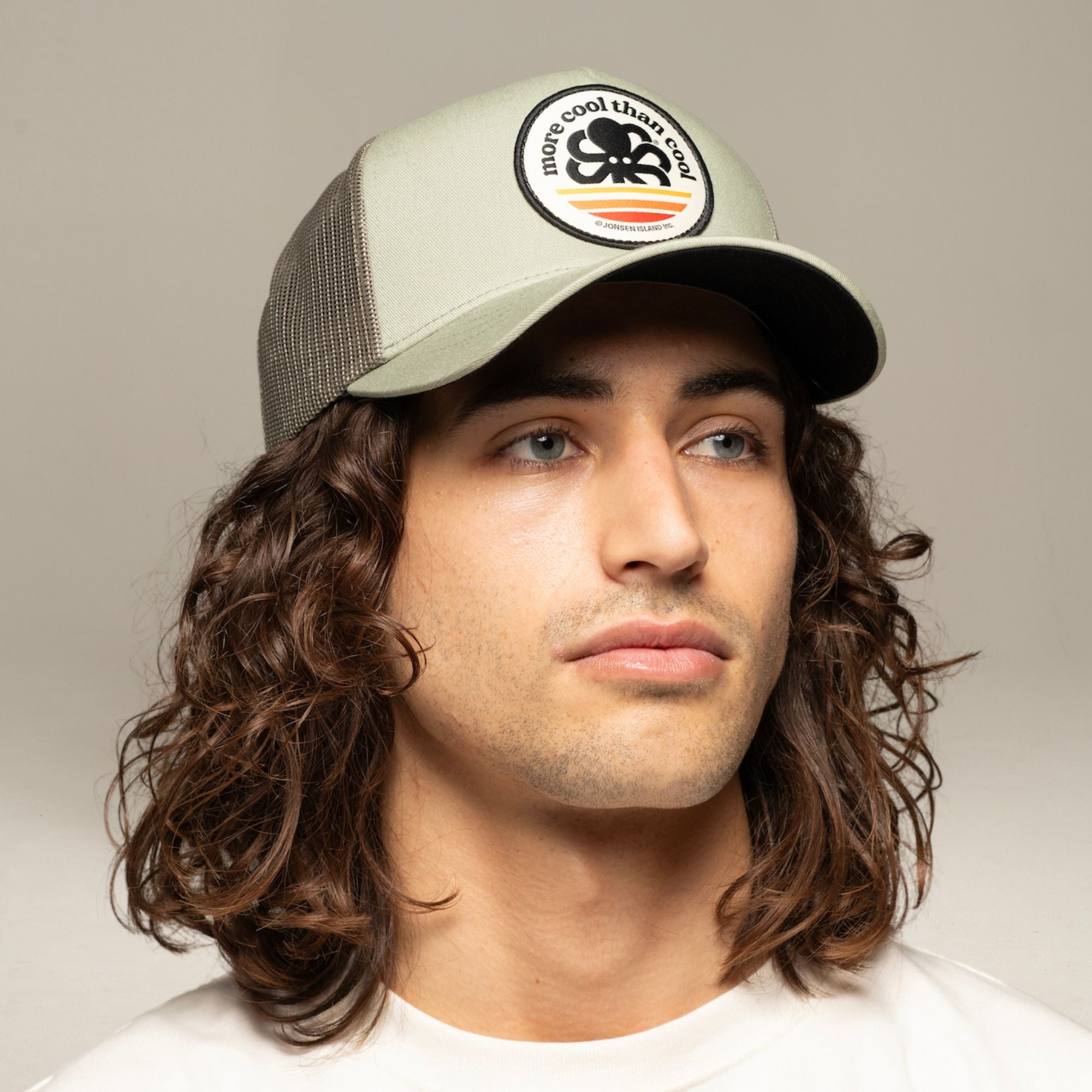 casquette jonsen island portée vue profil