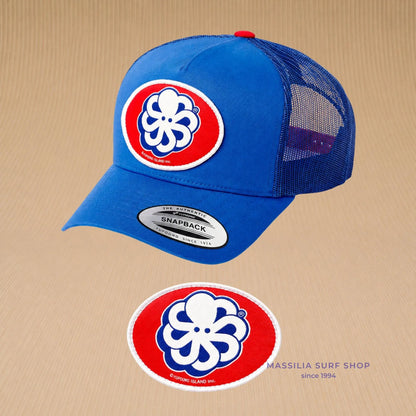 casquette jonsen racing bleue zoom logo rouge