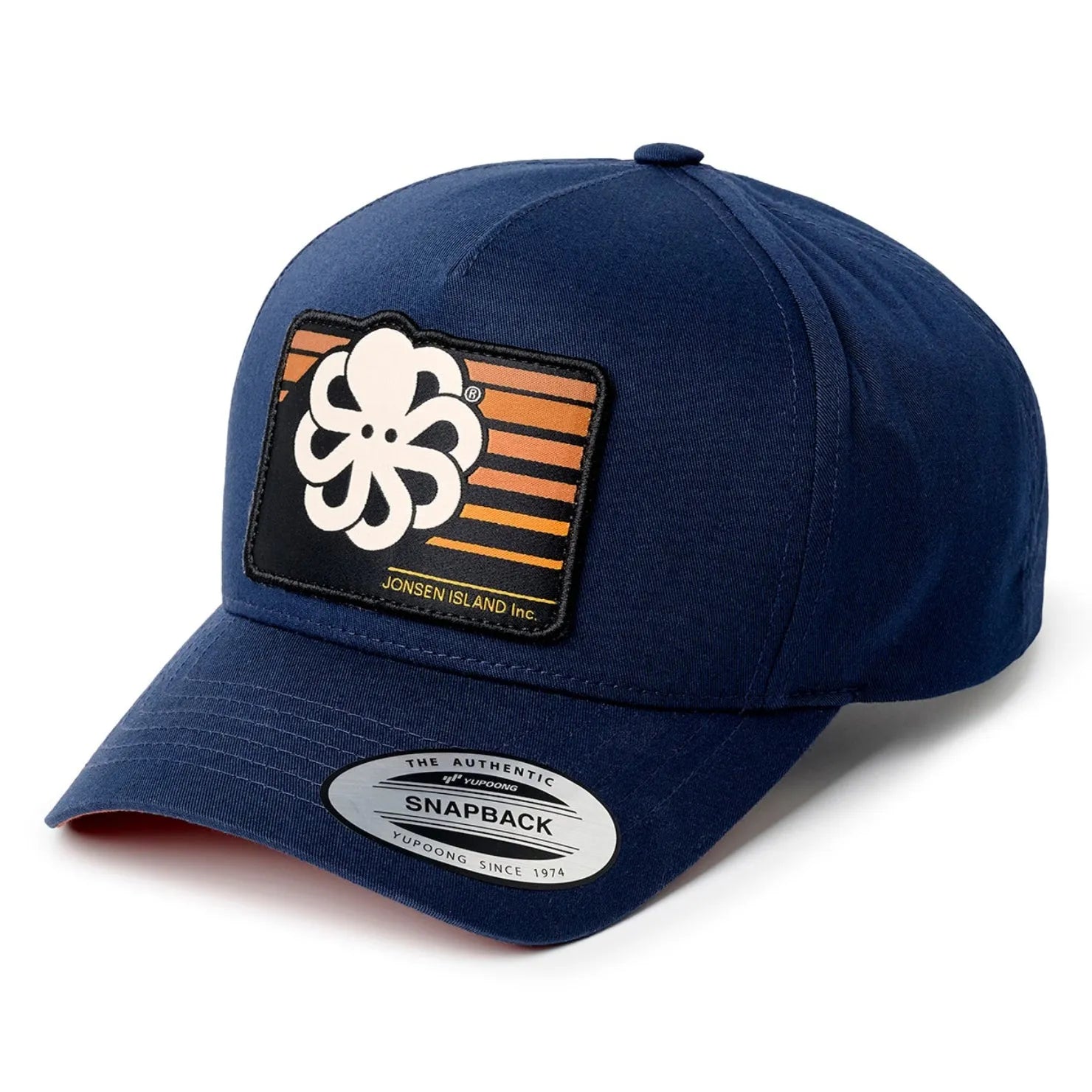 casquette jonsen bleue video screen navy vue de profil