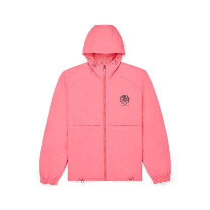 JONSEN ISLAND COUPE VENT WINDBREAKER Pink à plat vue face