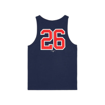 JONSEN ISLAND DEBARDEUR CLASSIC CAMPUS Navy détail graphisme poulpe