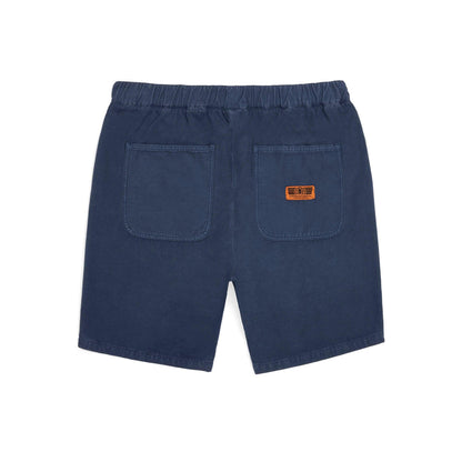 JONSEN ISLAND SHORT VINCENT WORK Navy détail logo