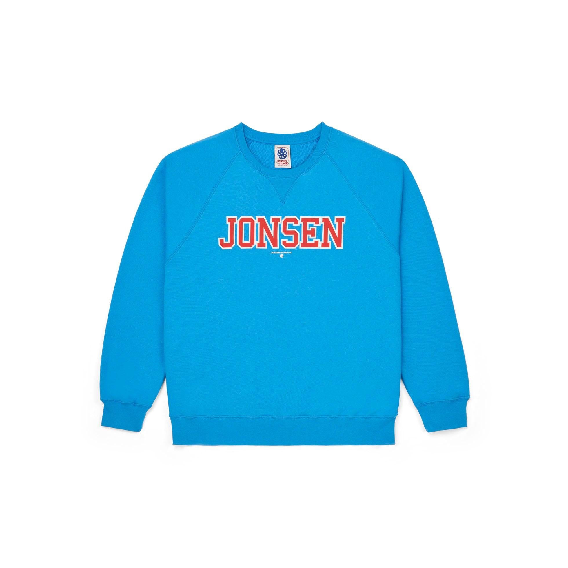 JONSEN ISLAND SWEAT CLASSIC CAMPUS Blue vue face