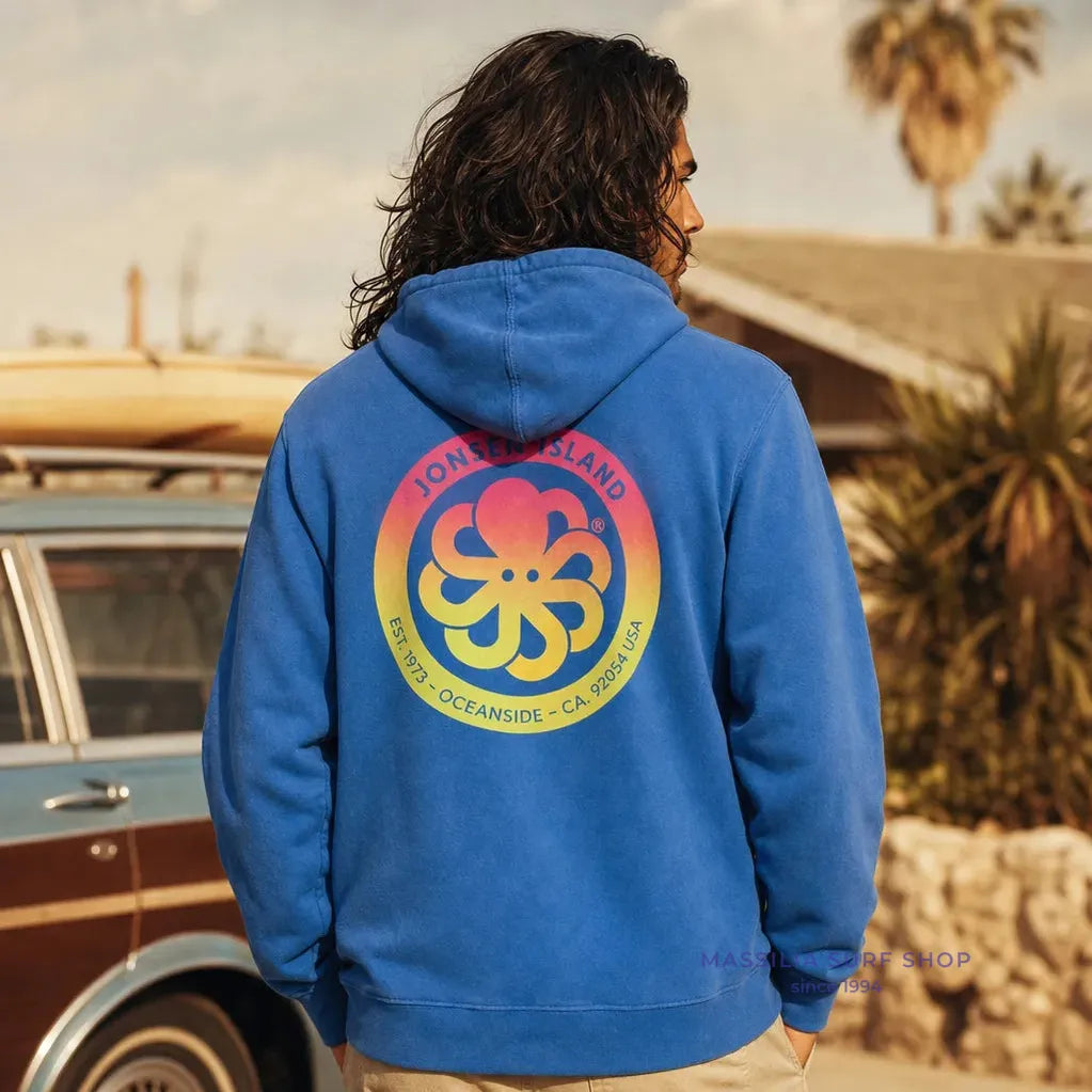 JONSEN ISLAND SWEATSHIRT HOODIE CLASSIC AUTHENTIC DIAMOND Blue f/o