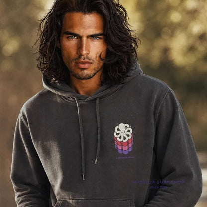 JONSEN ISLAND SWEATSHIRT HOODIE CLASSIC MAXI COLORS Black f/o