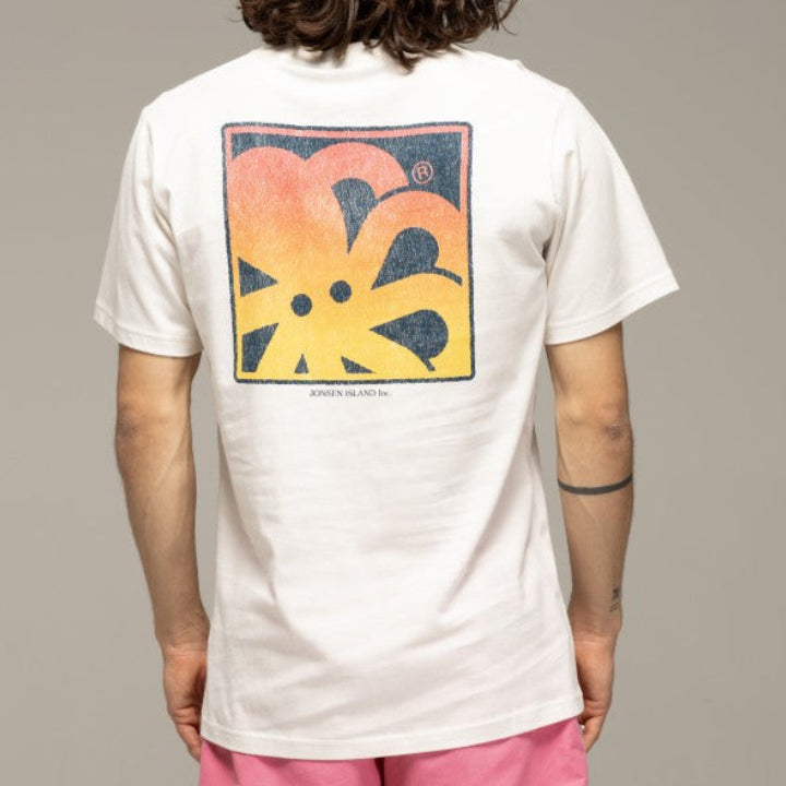 JONSEN ISLAND T-SHIRT CLASSIC ECHO BEACH Coconut