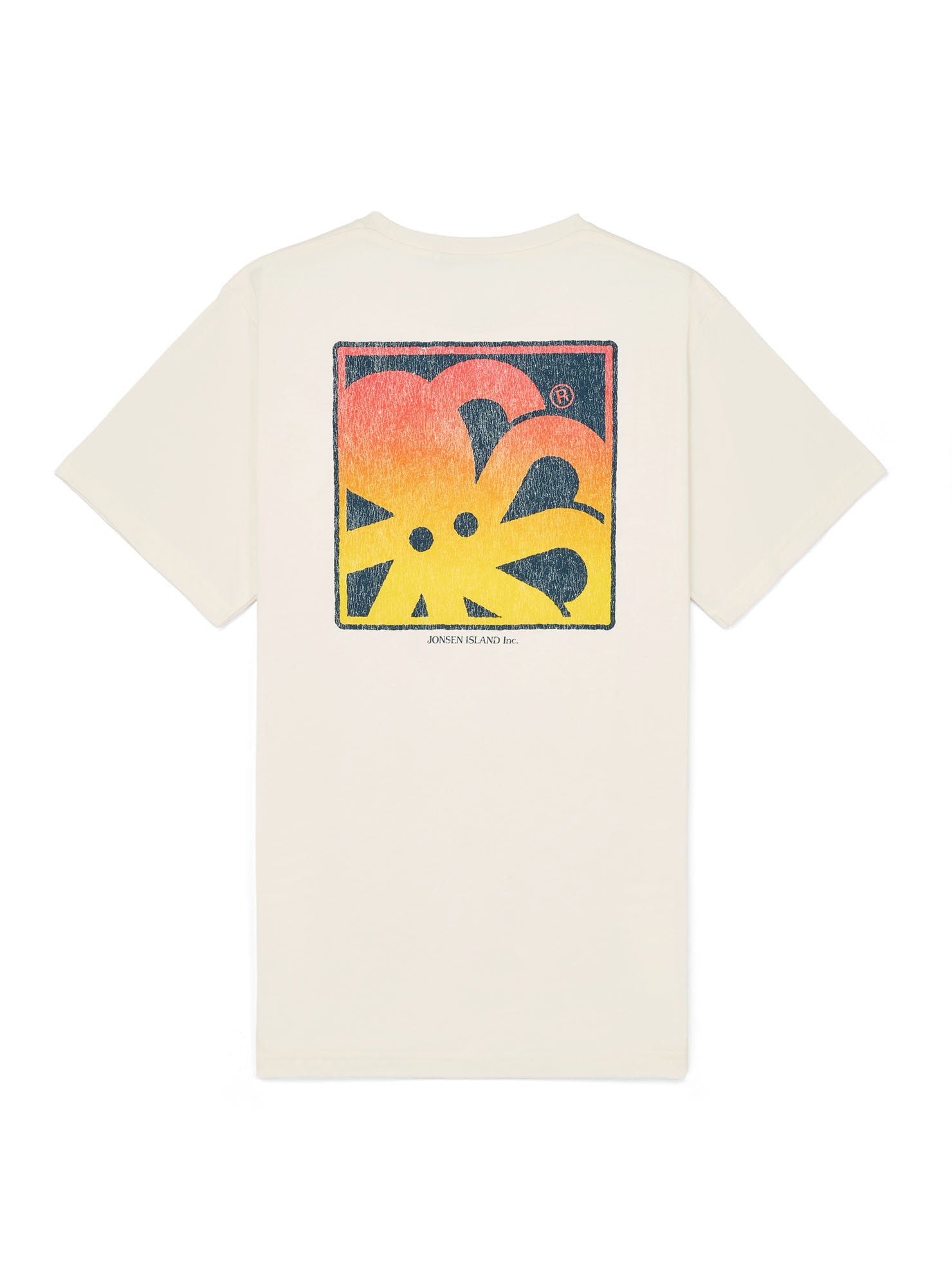 JONSEN ISLAND T-SHIRT CLASSIC ECHO BEACH Coconut