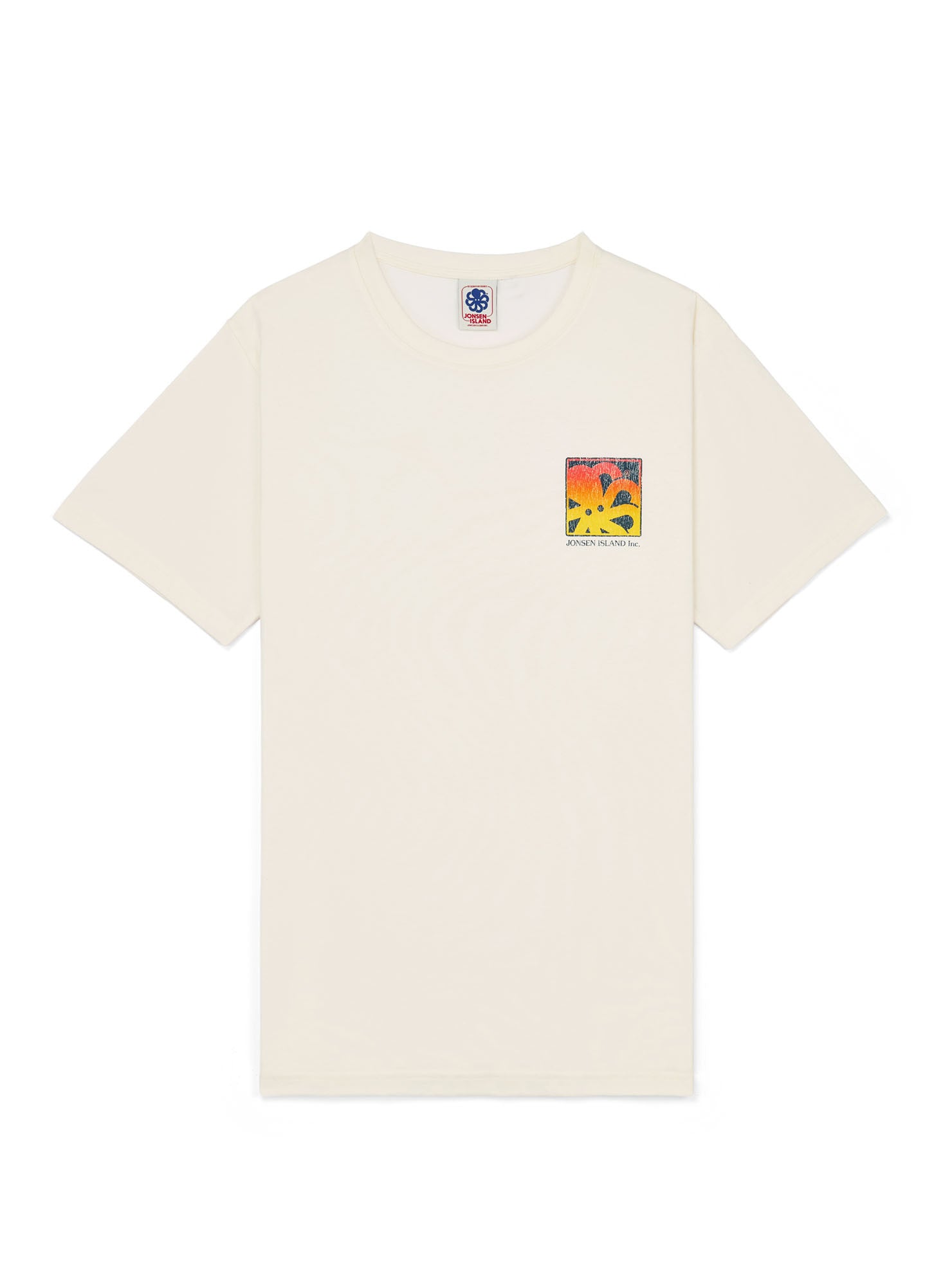 JONSEN ISLAND T-SHIRT CLASSIC ECHO BEACH Coconut