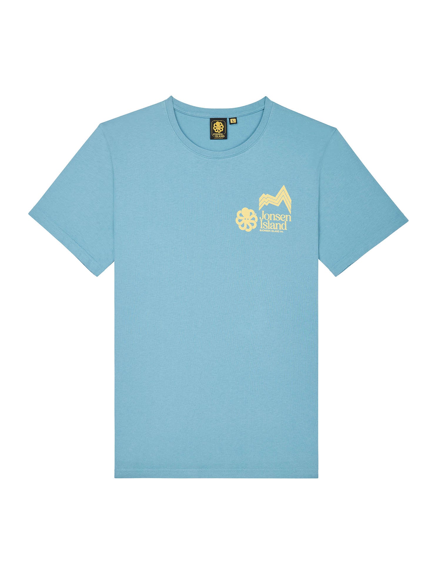 JONSEN ISLAND TEE-SHIRT CLASSIC SUNNY ALPS Adriatic blue
