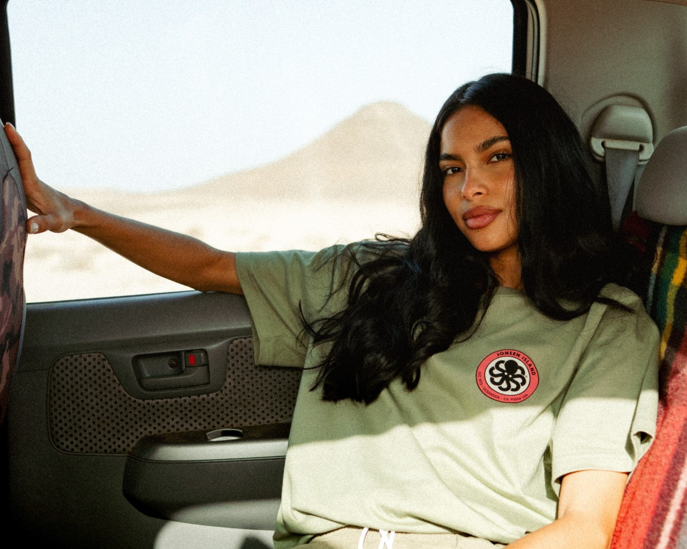 JONSEN ISLAND TEE-SHIRT CLASSIC AUTHENTIC COEUR Green