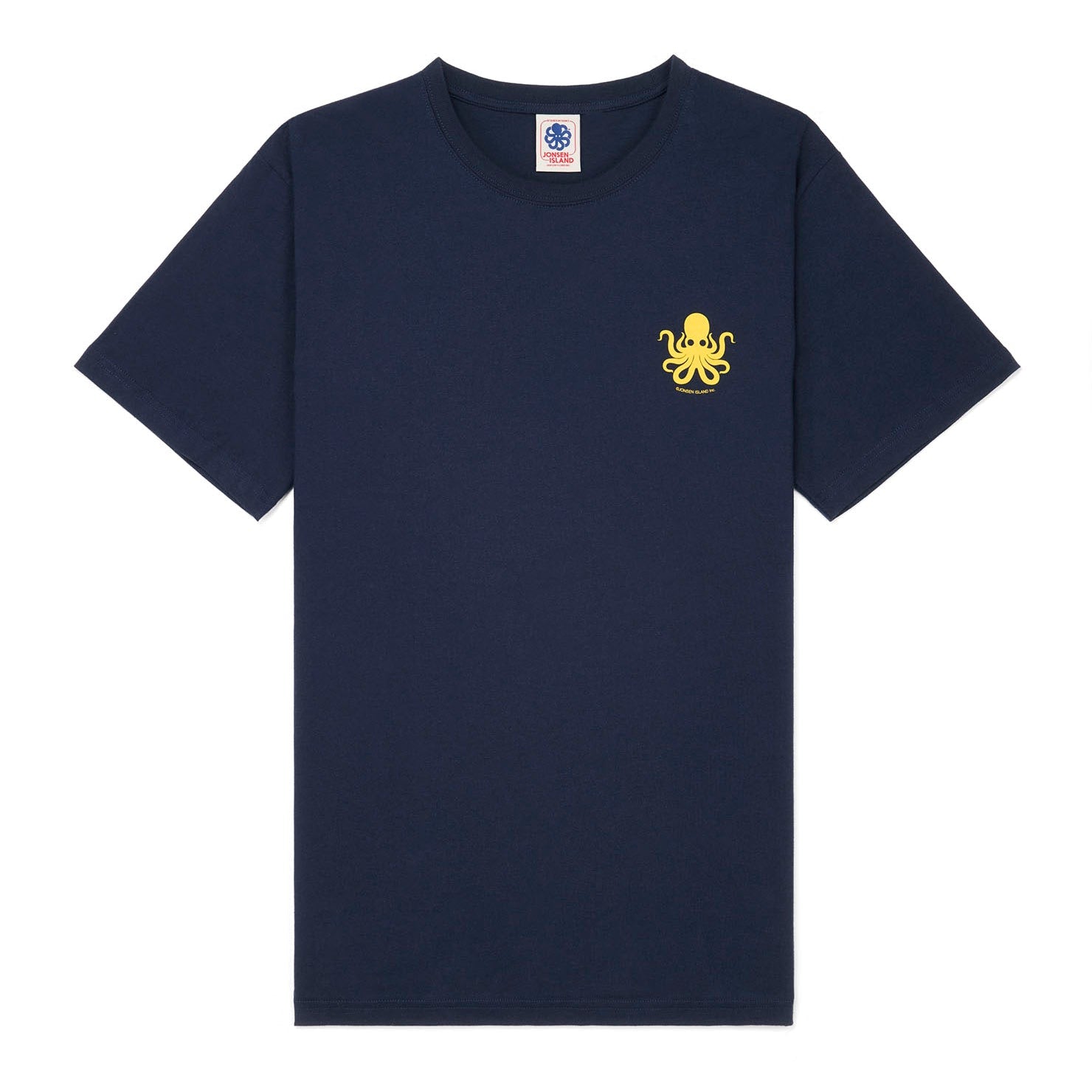 JONSEN ISLAND TEE-SHIRT CLASSIC MARE NOSTRUM Navy à plat vue face