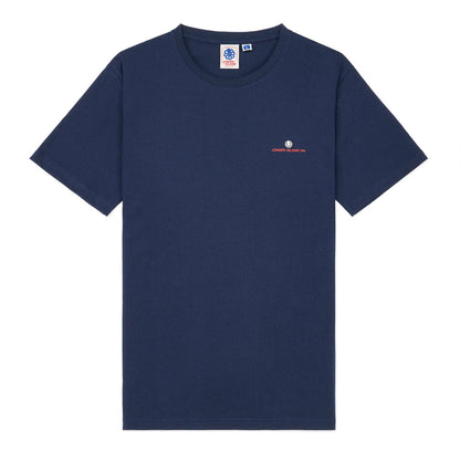 JONSEN ISLAND TEE-SHIRT CLASSIC OMNIA SOL Navy à plat vue face