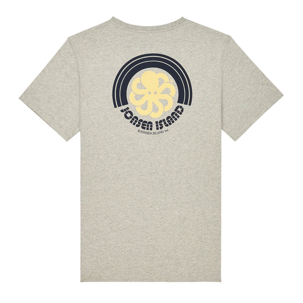 JONSEN ISLAND TEE-SHIRT CLASSIC RAINBOW Grey