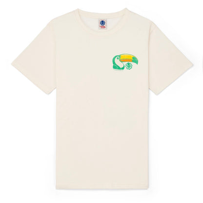 JONSEN ISLAND TEE-SHIRT CLASSIC TIKI ZOO Coconut à plat vue face