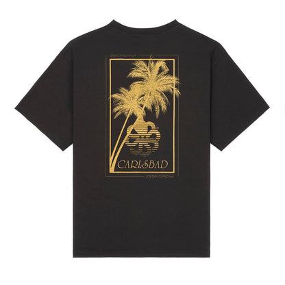 JONSEN ISLAND TEE-SHIRT CONFORT CARLSBAD Black à plat vue dos