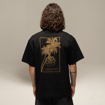 JONSEN ISLAND TEE-SHIRT CONFORT CARLSBAD Black porté vue logo