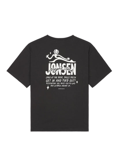JONSEN ISLAND TEE-SHIRT CONFORT JIGGY Black