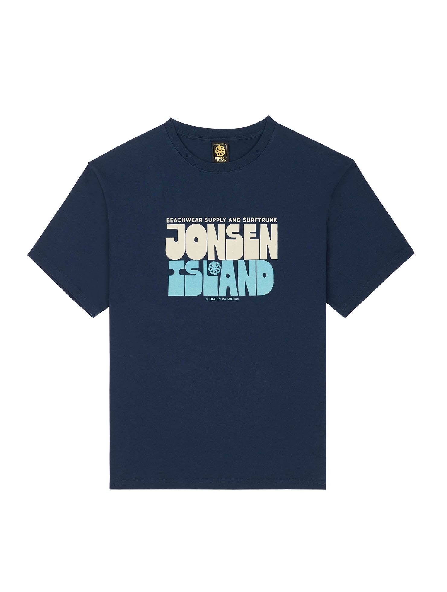 JONSEN ISLAND TEE-SHIRT CONFORT VANLIFE Navy