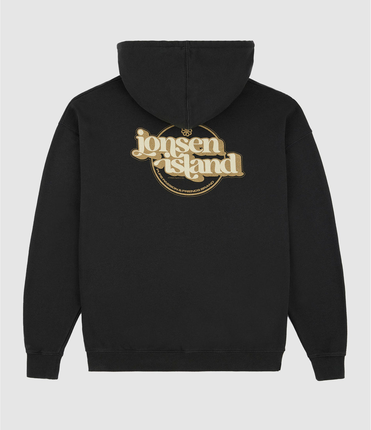 JONSEN SWEAT HOODIE CLASSIC ADS 1971 Black