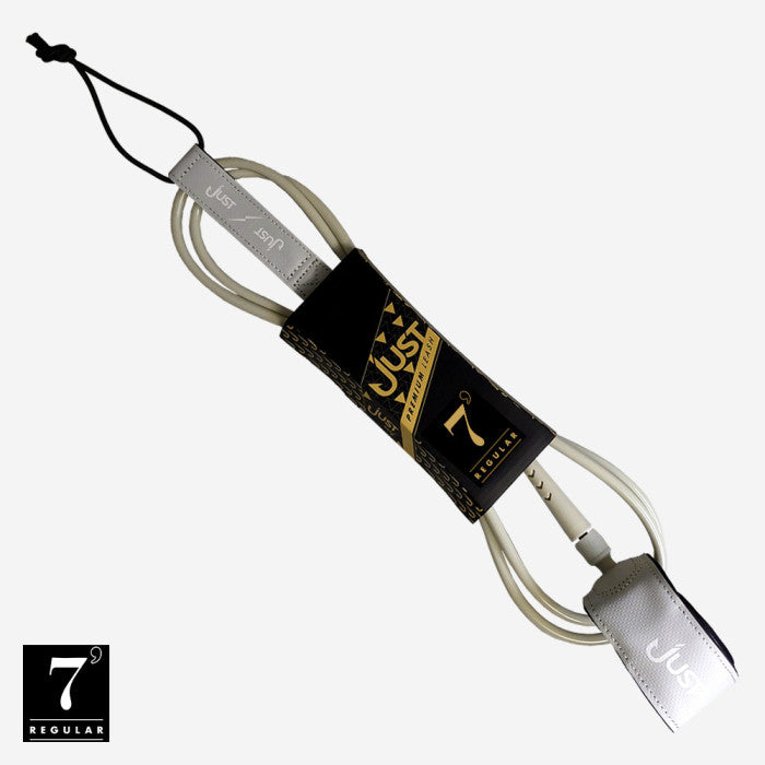 JUST LEASH SURF 7' X 7mm Cream