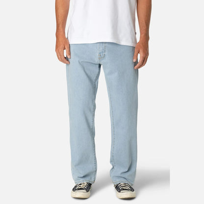 Jean homme Katin George 64 Relaxed light indigo coupe relaxed vue de face style casual