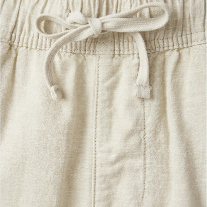 Détail taille élastique et cordon pantalon homme Katin Isaiah Local light gray