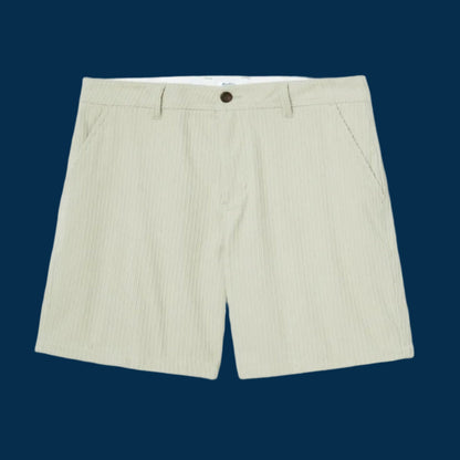 short surfer katin velours blanc pour homme vue de face