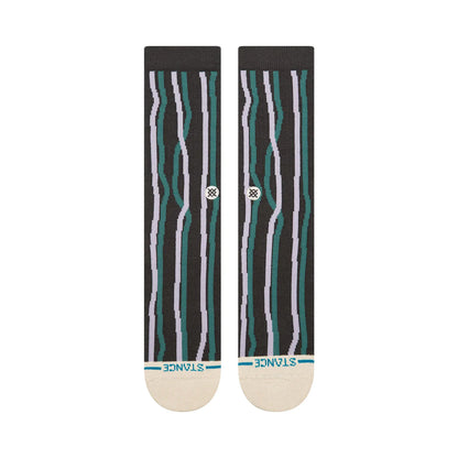 STANCE CHAUSSETTES KELP Charcoal-vue-face-Massilia Surf Shop