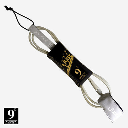 leash longboard genou