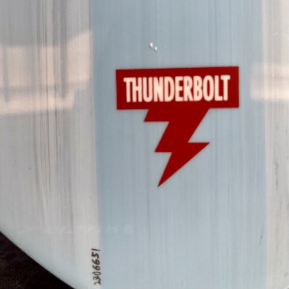 logo thunderbolt technology planche surf epoxy performance