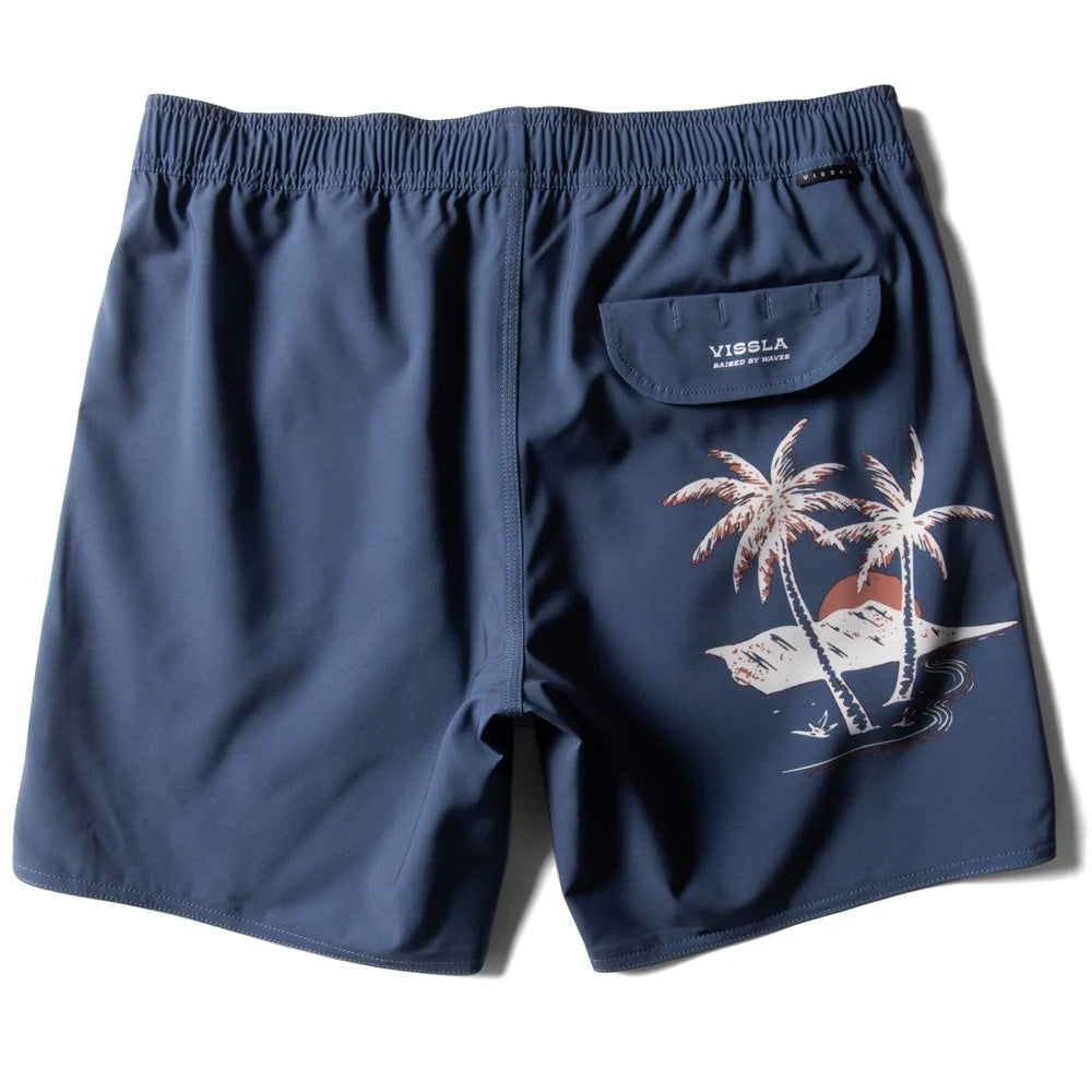 VISSLA ENFANT MAILLOT LE AHI Dark denim