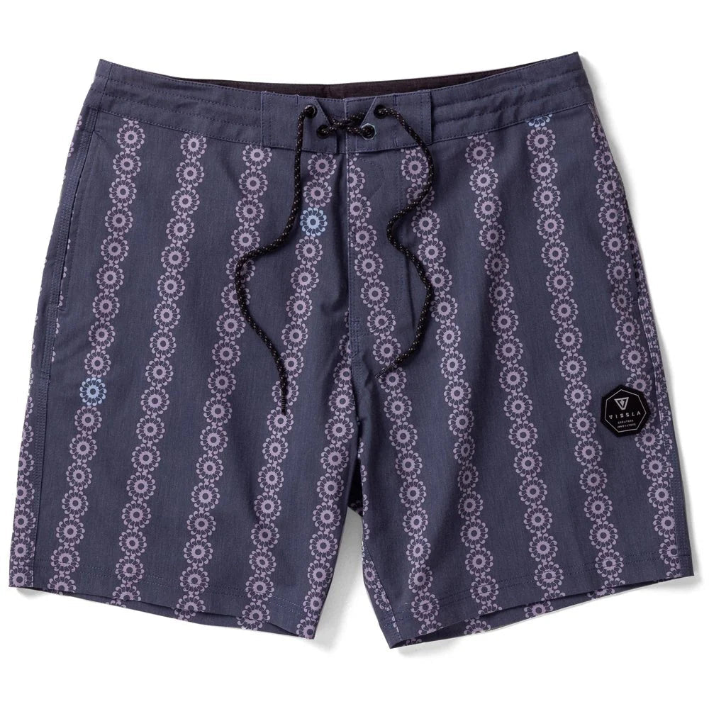 boardshort homme vissla gris vue de face