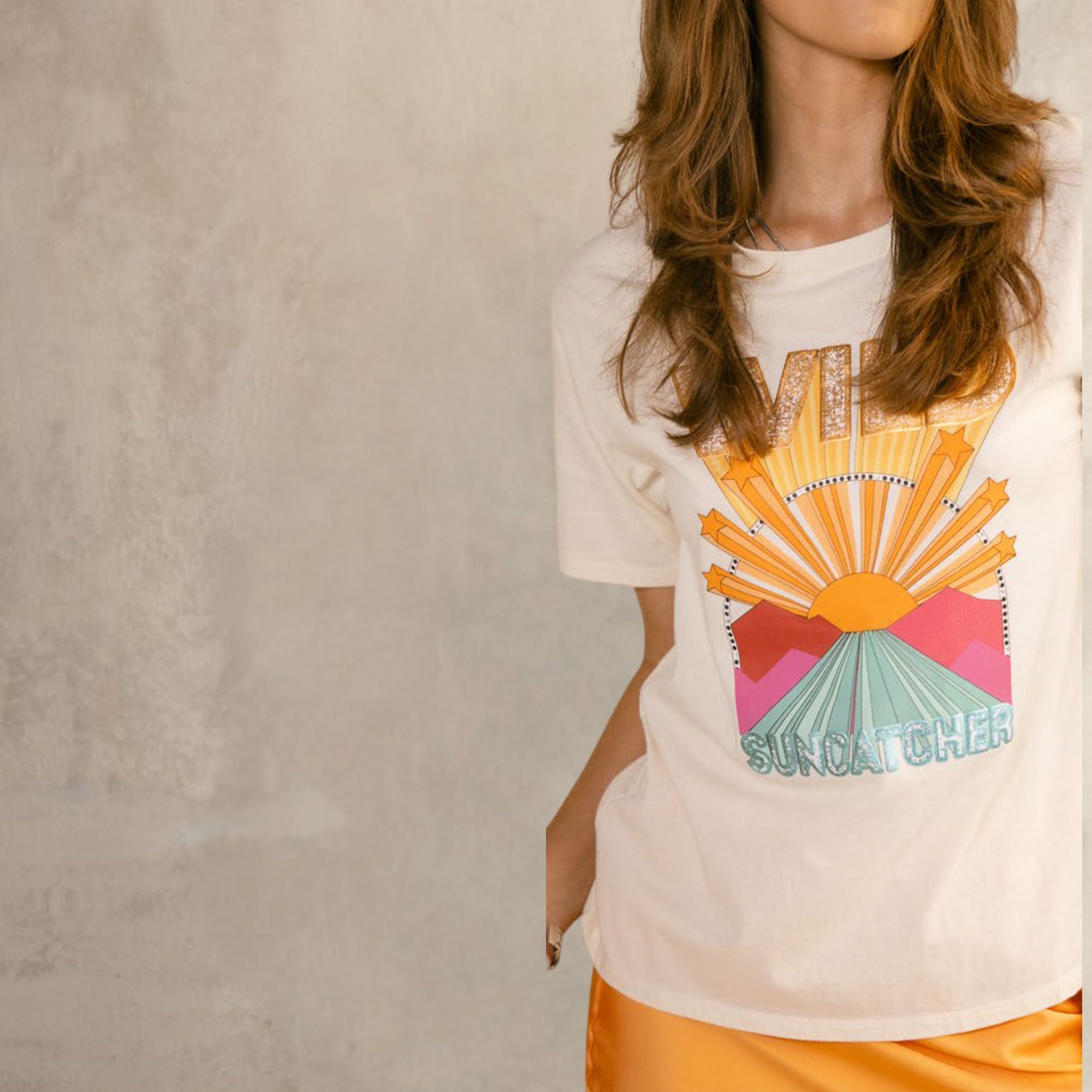 visuel graphique rétro tee shirt freeman tporter femme