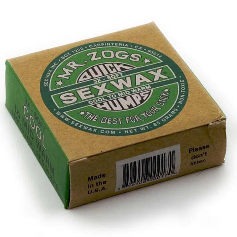 sex wax mr zogs verte wax pour surf 