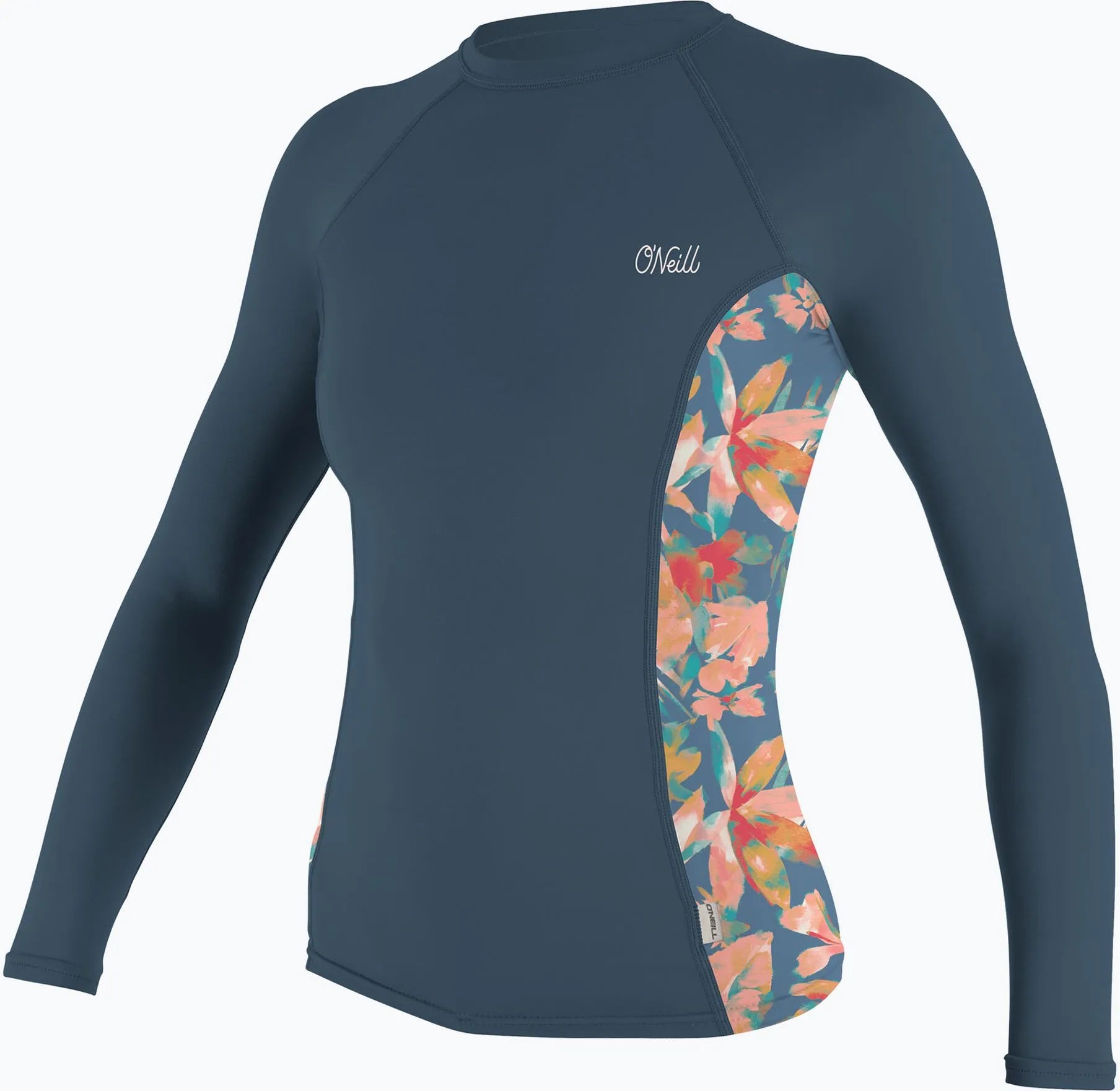 O'NEILL LYCRA FEMME LS SIDE PRINT Copen blue