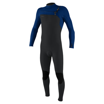 O'NEILL COMBINAISON HYPERFREAK 3/2mm+ CHEST ZIP Tempered steel/twilight blue
